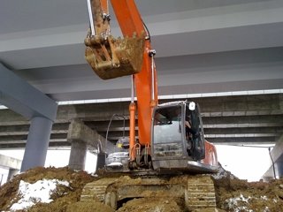 Гусеничный экскаватор Hitachi ZX330