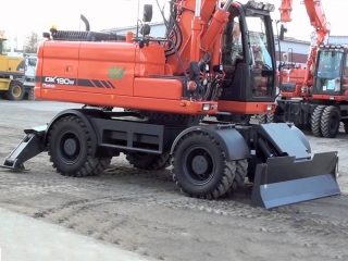  Колесный экскаватор Doosan DX 190W