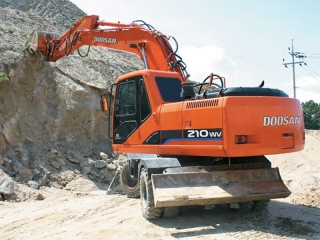  Колесный экскаватор Doosan S 210WV 